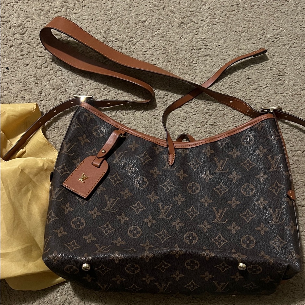 Brown Monogram Shoulder Bag